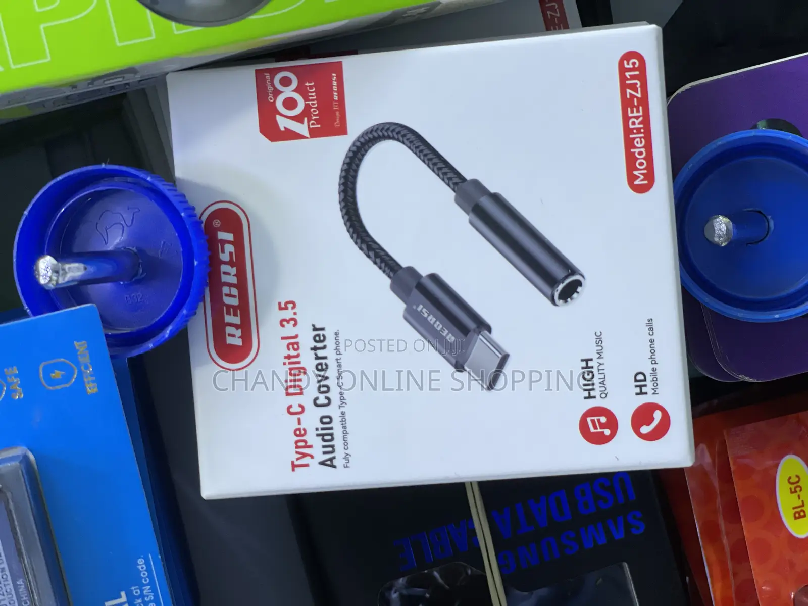 A Type-C Digital to 3.5mm Audio Adapter