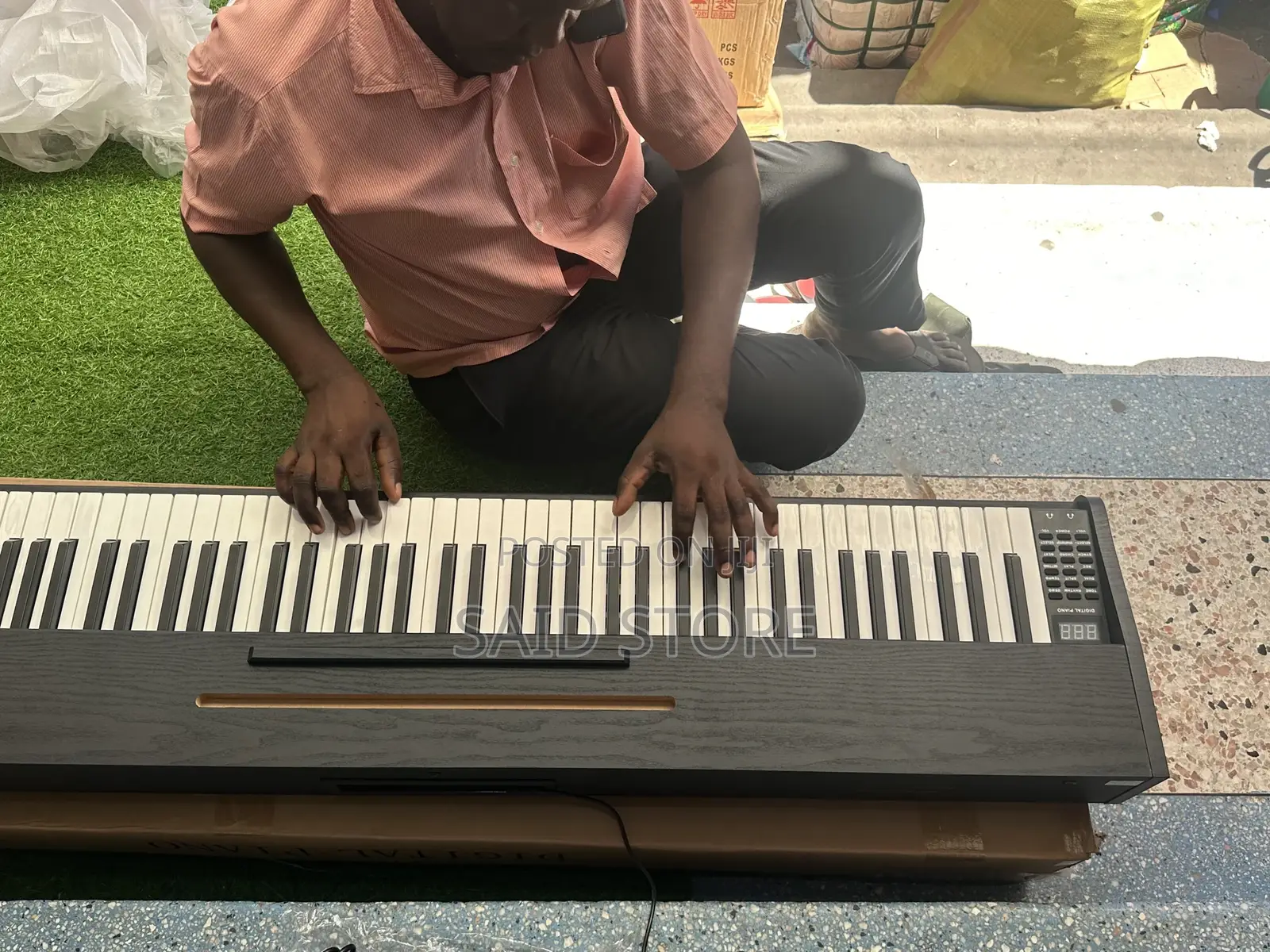Smart Electric Piano Keys Single Pedal Electronic Organ Adult