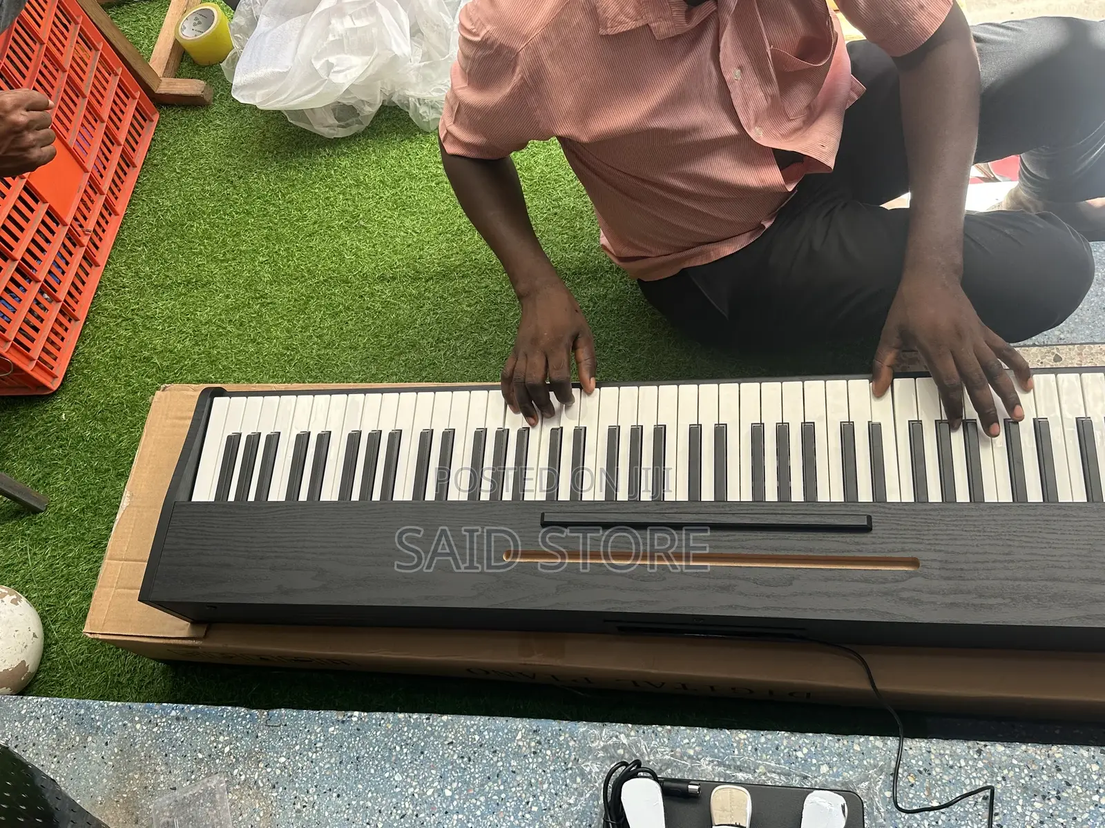 Smart Electric Piano Keys Single Pedal Electronic Organ Adult