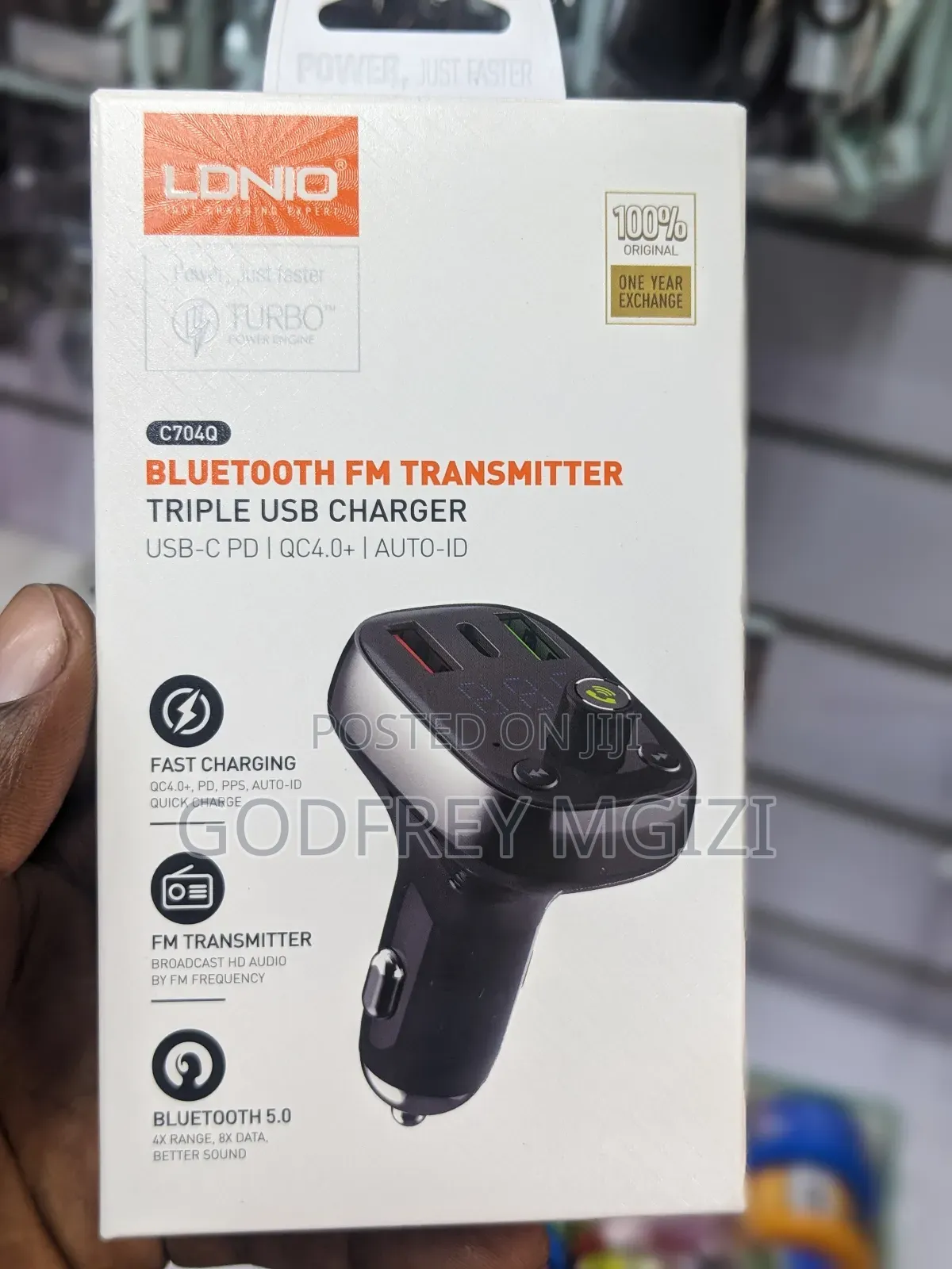 Bluetooth Fm Transmmiter