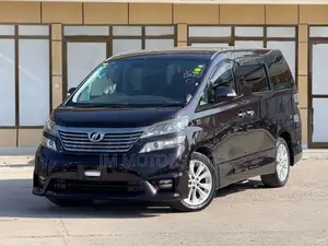 Toyota Vellfire 2009 Burgundy