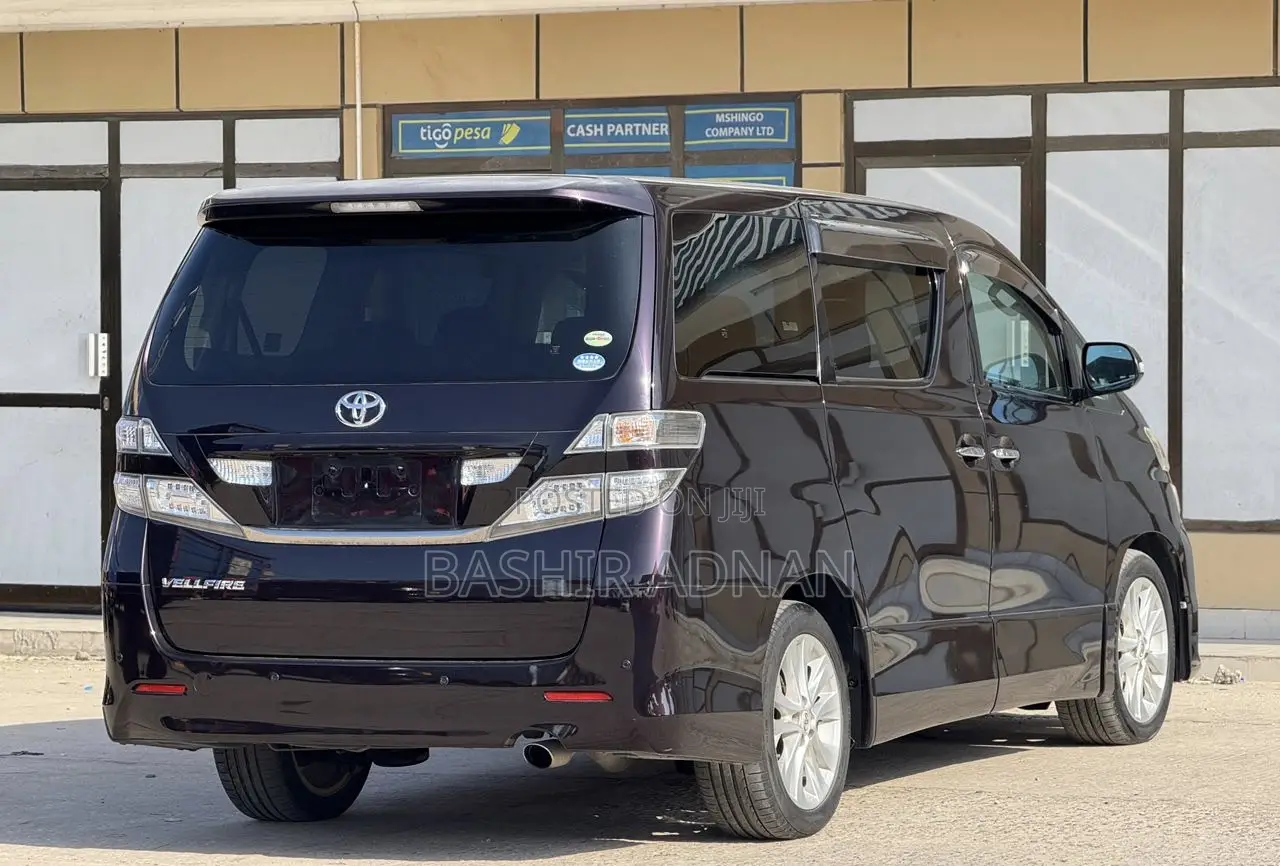 Toyota Vellfire 2009 Maroon