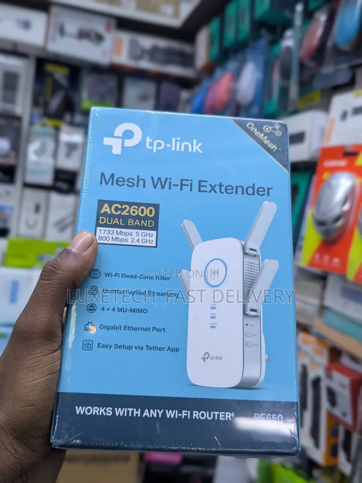 Tp-Link Re650 Ac2600 Mesh Wi-Fi Extender