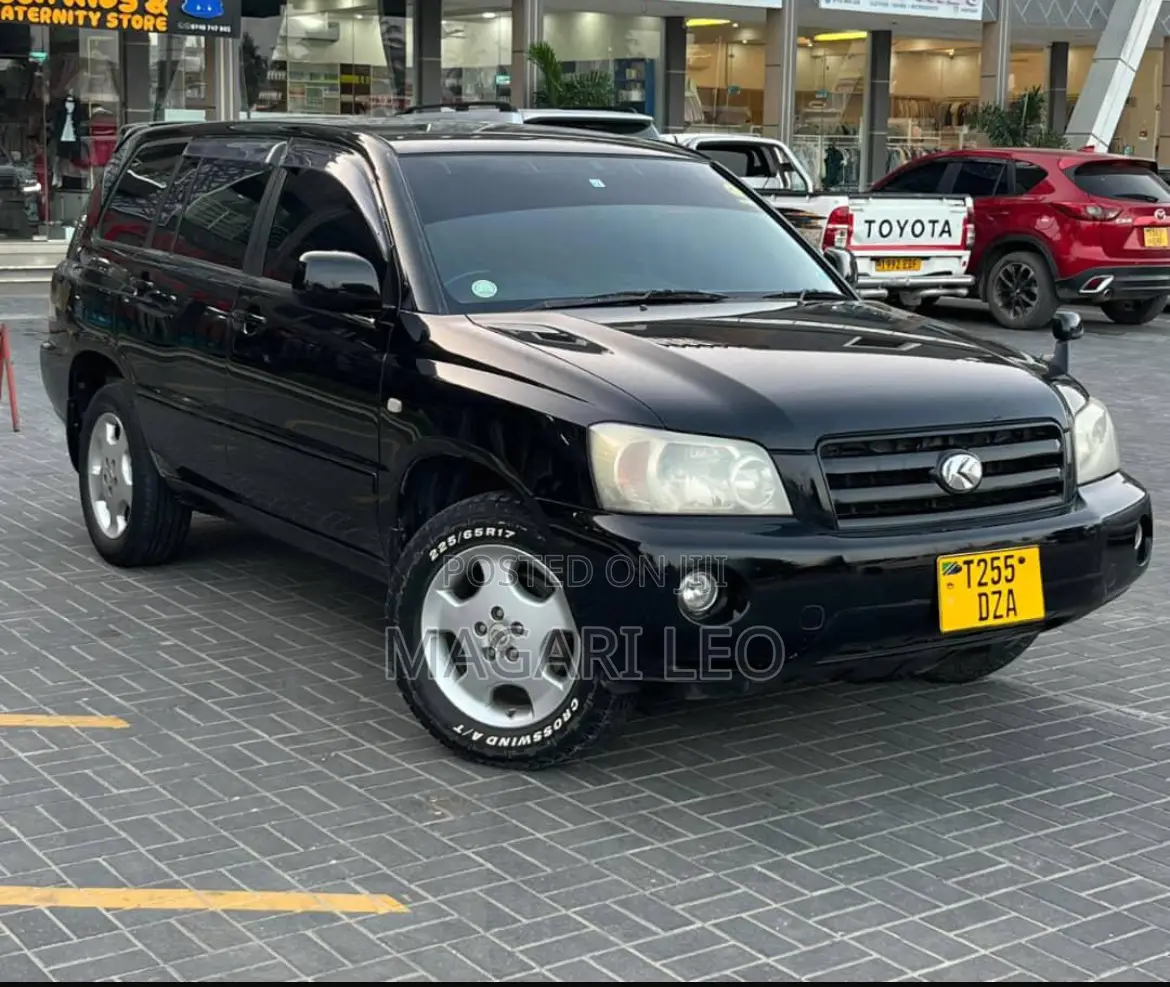 Toyota Kluger 2003 Black