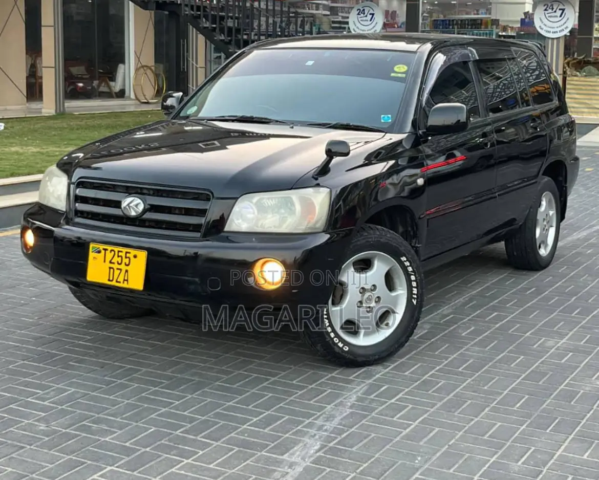Toyota Kluger 2003 Black
