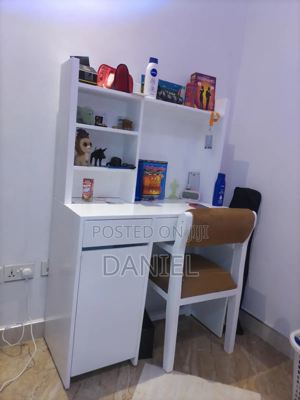 Home Office Desks Ya Kusomea White Color