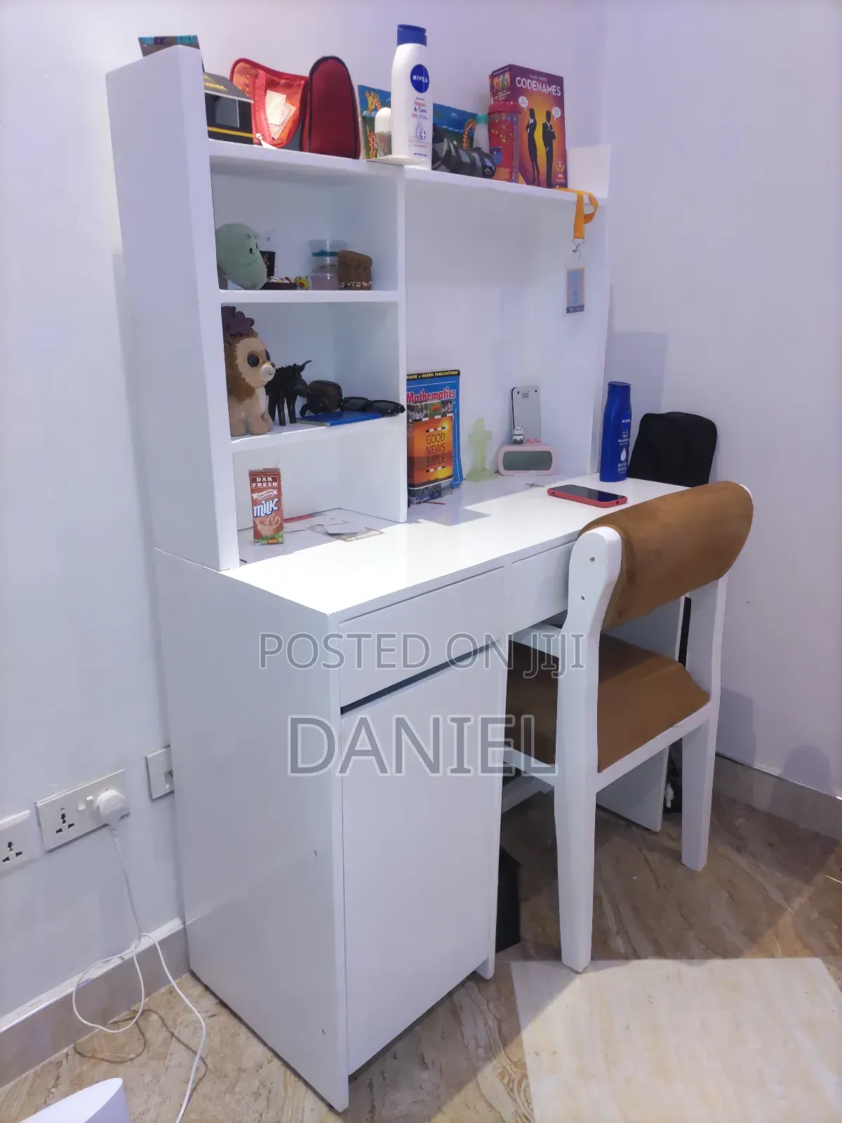 Home Office Desks Ya Kusomea White Color
