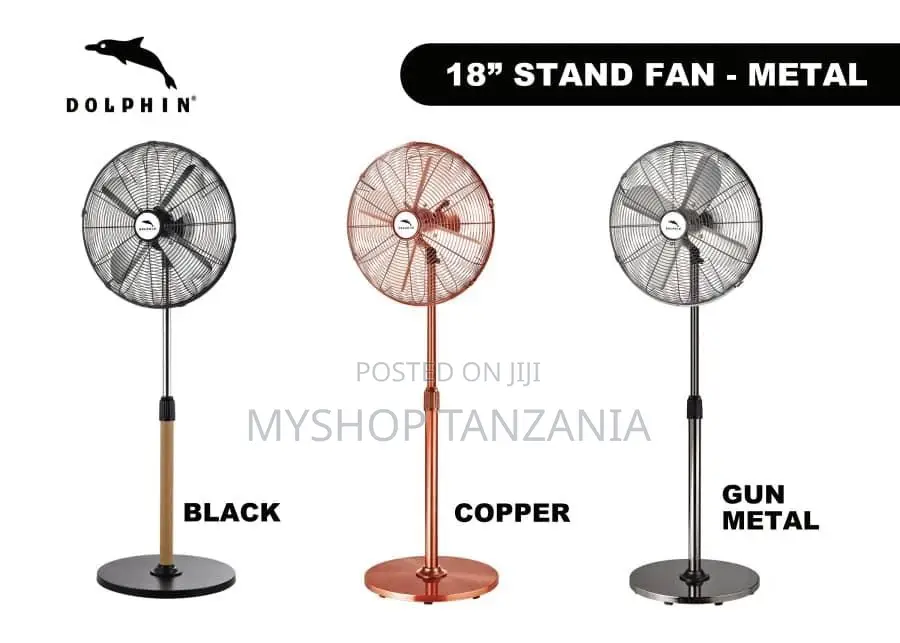 Dolphin Standing Fan Size 18 New
