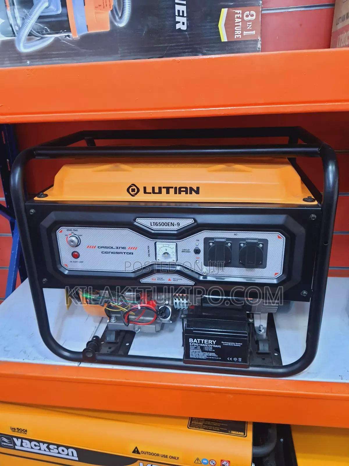 Lt6500en-9 Lutian Gasoline Generator 6.5kw