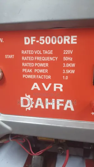 Df-5000re Dahfa Gasoline Generator 3.5kw