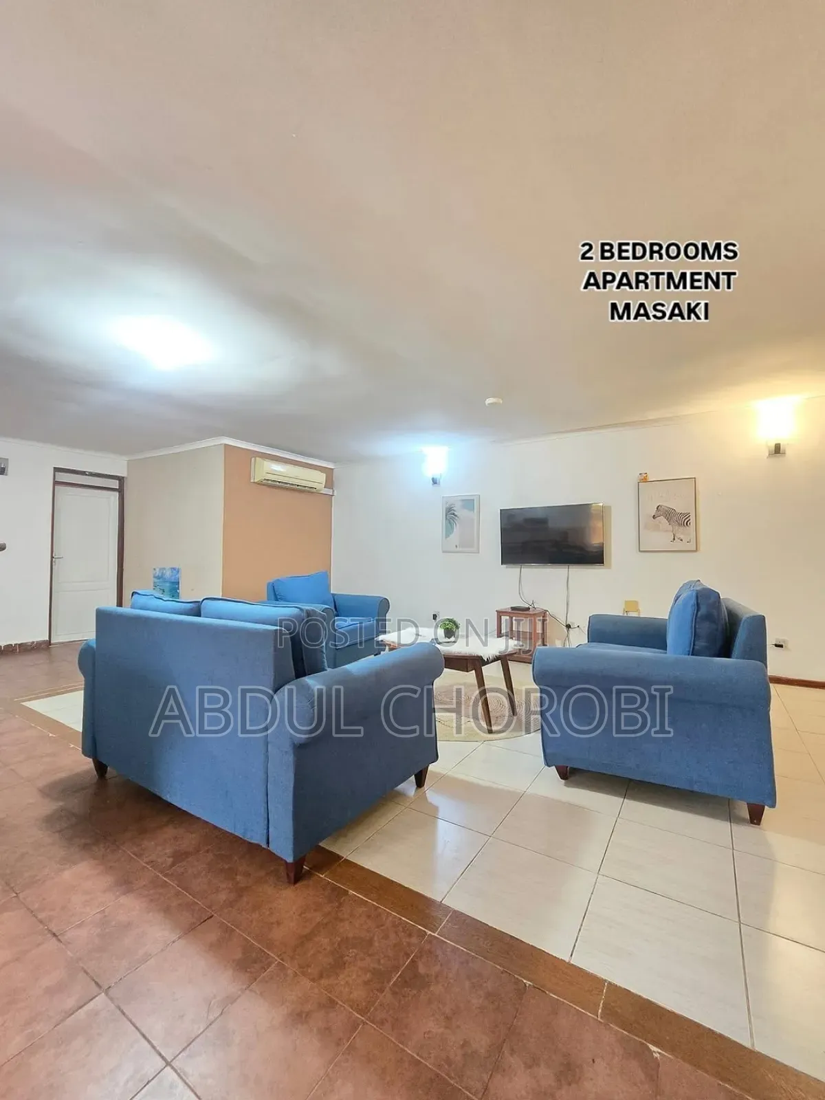 Furnished 2bdrm House in Masaki for rent