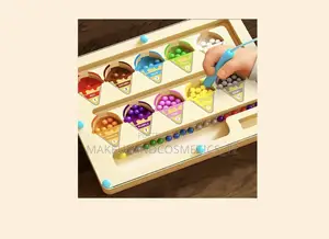 Montessori Cognitive Magnetic Counting Color Game