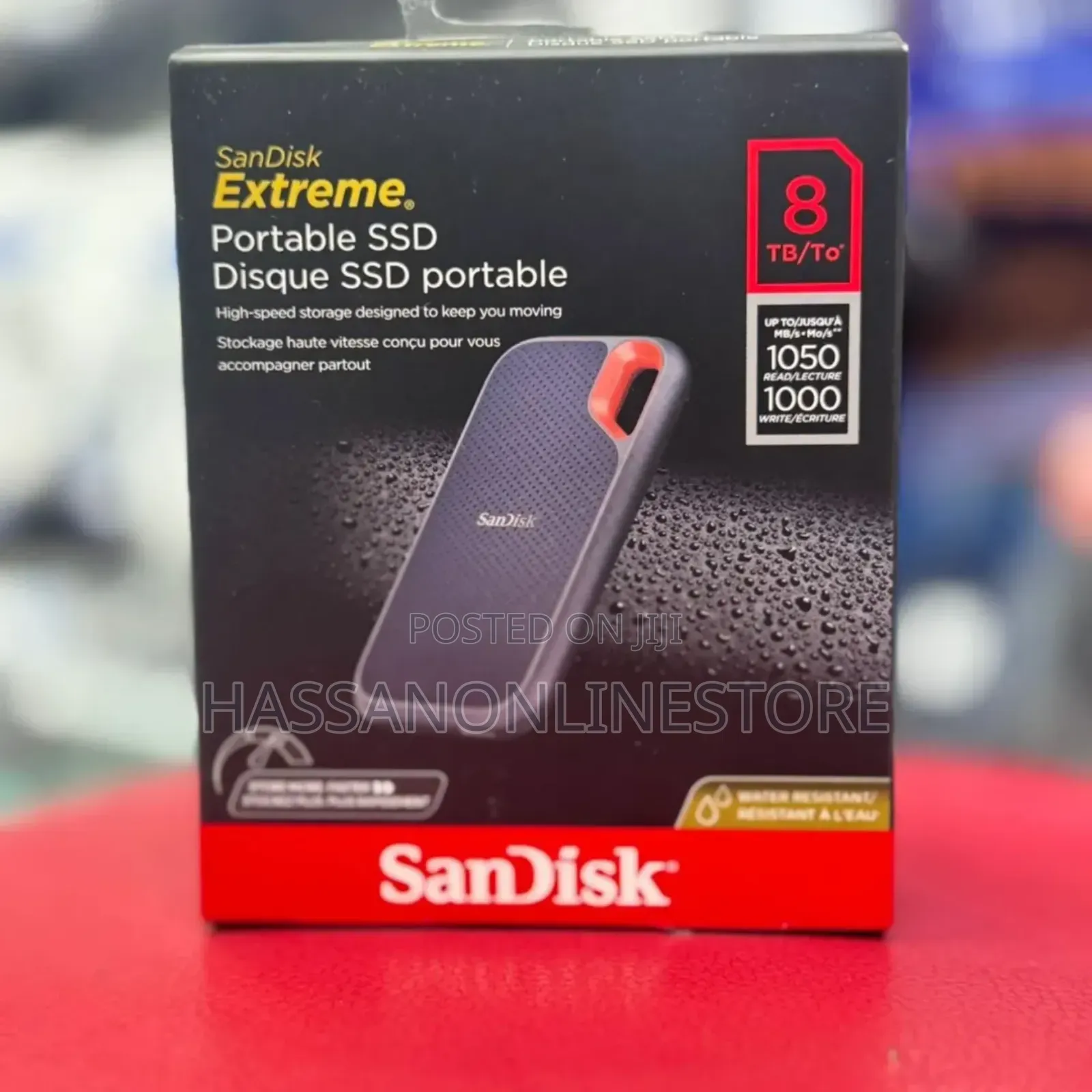 Sandisk 8tb Extreme Usb 3.2 Gen 2 Portable SSD