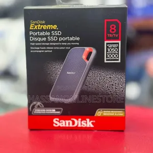 Sandisk 8tb Extreme Usb 3.2 Gen 2 Portable SSD