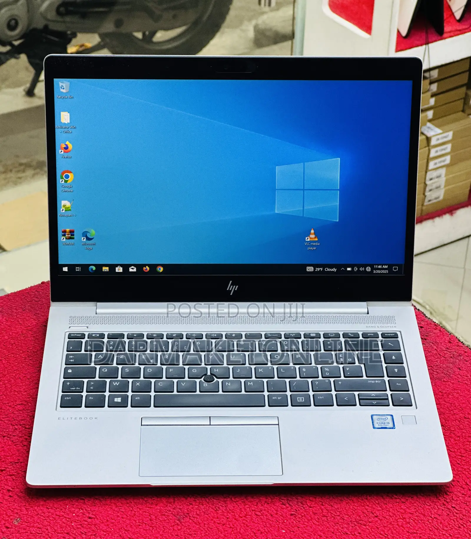 Laptop HP EliteBook 840 G6 16GB Intel Core I5 SSD 256GB