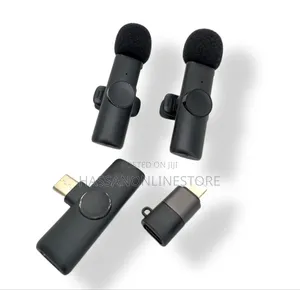 2-in-1 Lavalier Wireless Microphone iPhone/Android Type C