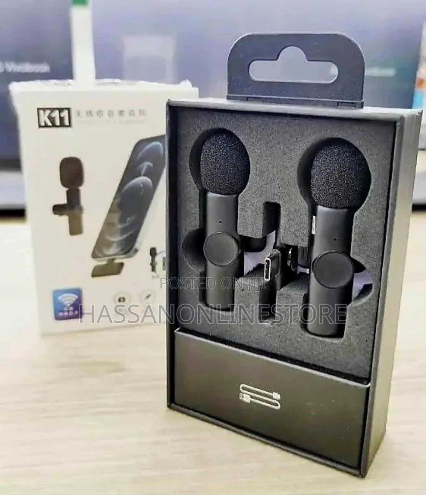 2-in-1 Lavalier Wireless Microphone iPhone/Android Type C