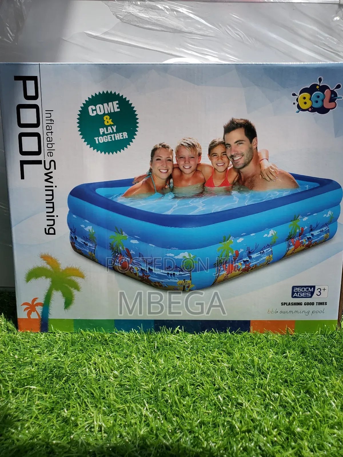 Swimming Pool for Baby Bath Outdoor 260 Cm
