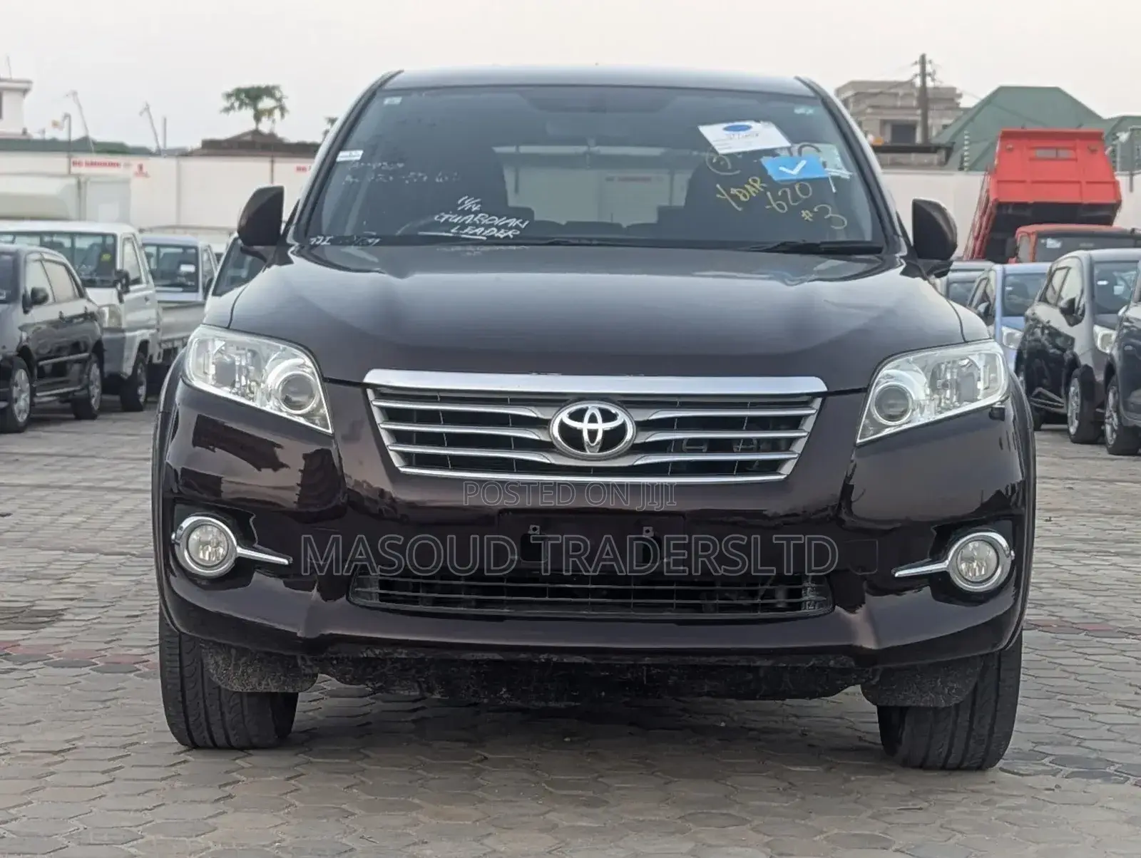 Toyota Vanguard 2011 Maroon