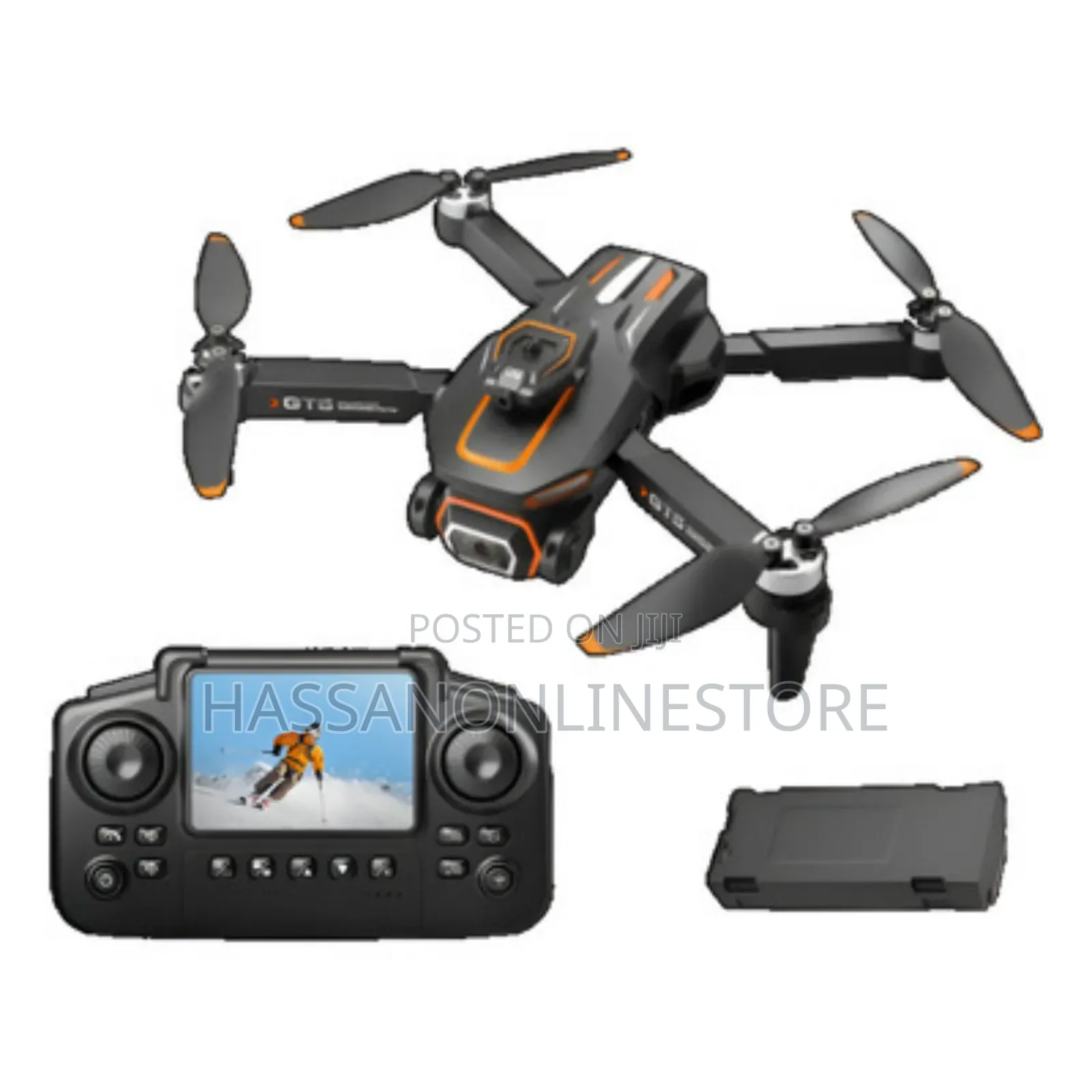 Gt5 Foldable Rc Drone With a Remote Controller