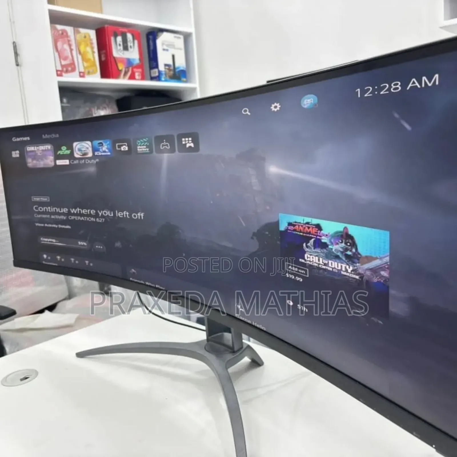 Agon Curved Gaming Monitor 49inch
