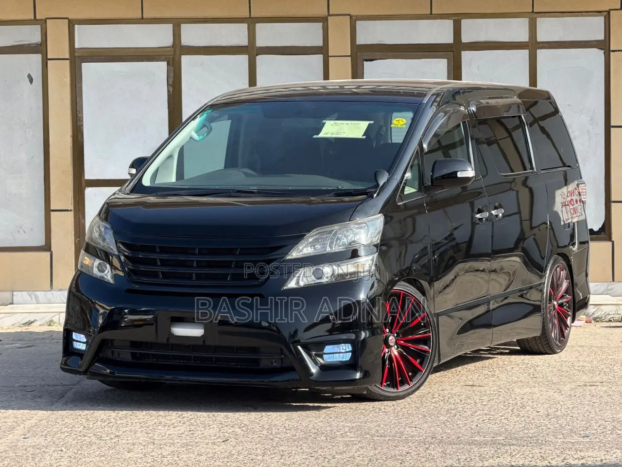 Toyota Vellfire 2009 Black