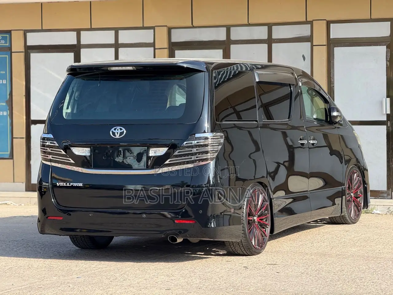 Toyota Vellfire 2009 Black