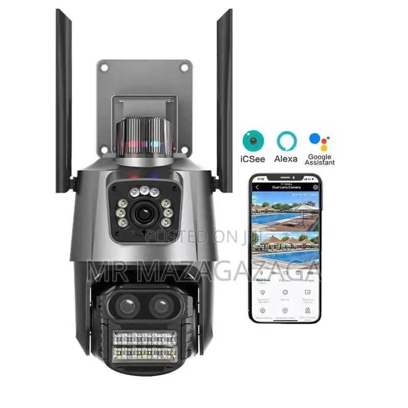 V380 Pro Dual-Lens 360 Wifi Camera