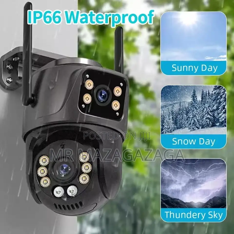 V380 Pro Dual-Lens 360 Wifi Camera