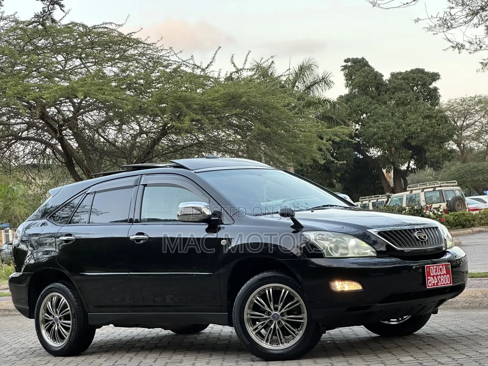 Toyota Harrier 2007 Matt Black