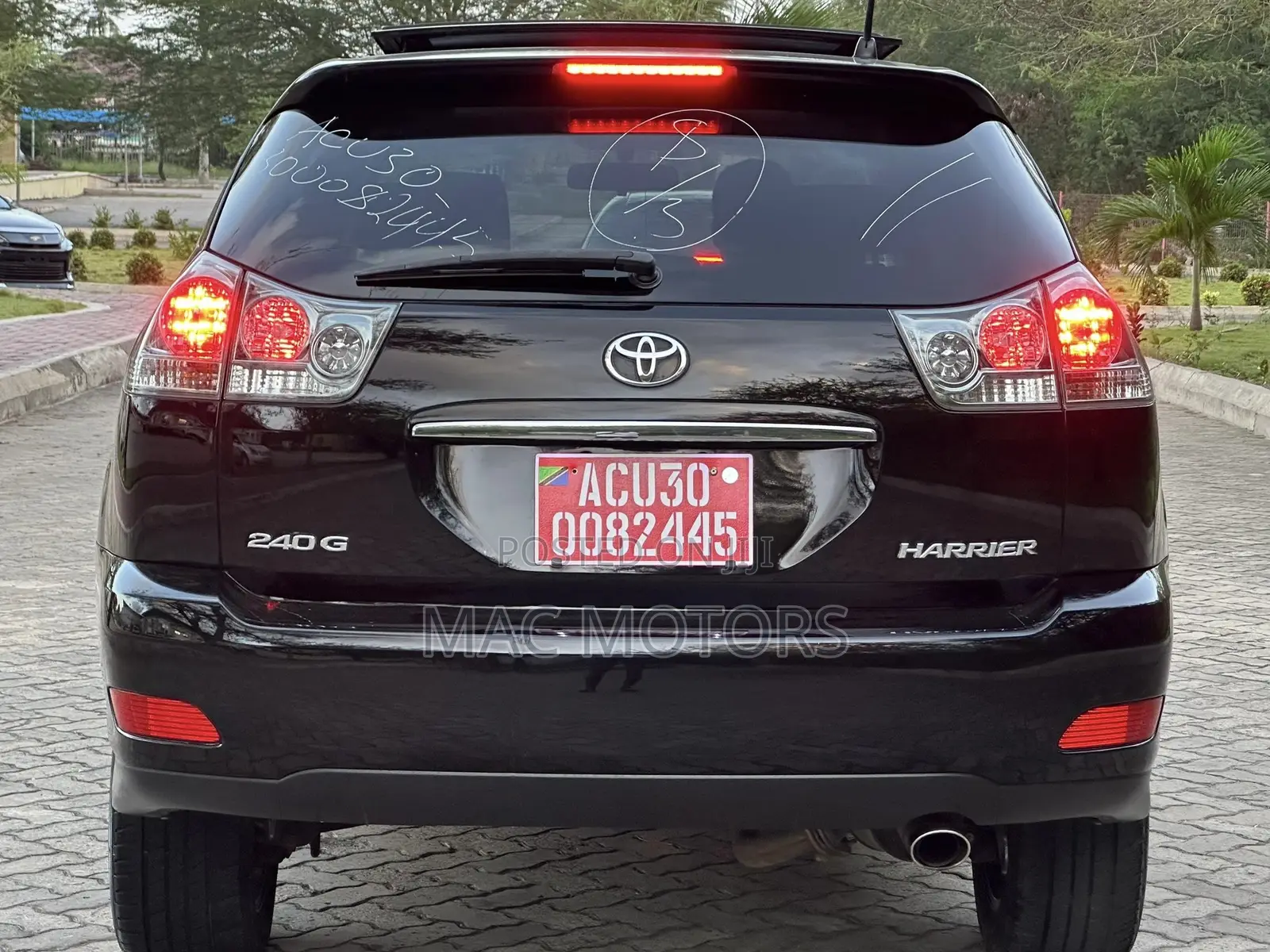 Toyota Harrier 2007 Matt Black