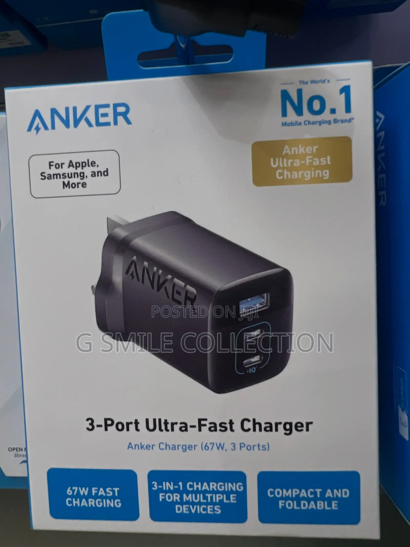 Anker Charger (67w, 3 Ports)