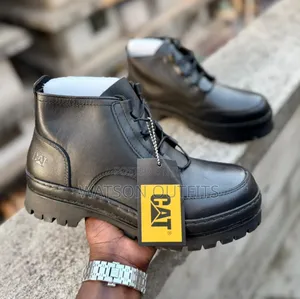 Buti or Men's Leather Boot Shoes Very Classic Za Materials Imara Mno