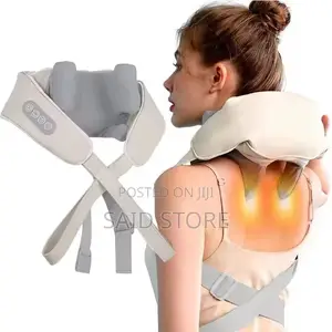 Neck Massager With Low Heat Back Shoulder Massager Area Cove