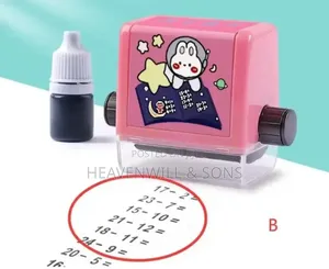 Maths Rolling Stamp Print Mathematics Questions For Primary-school
