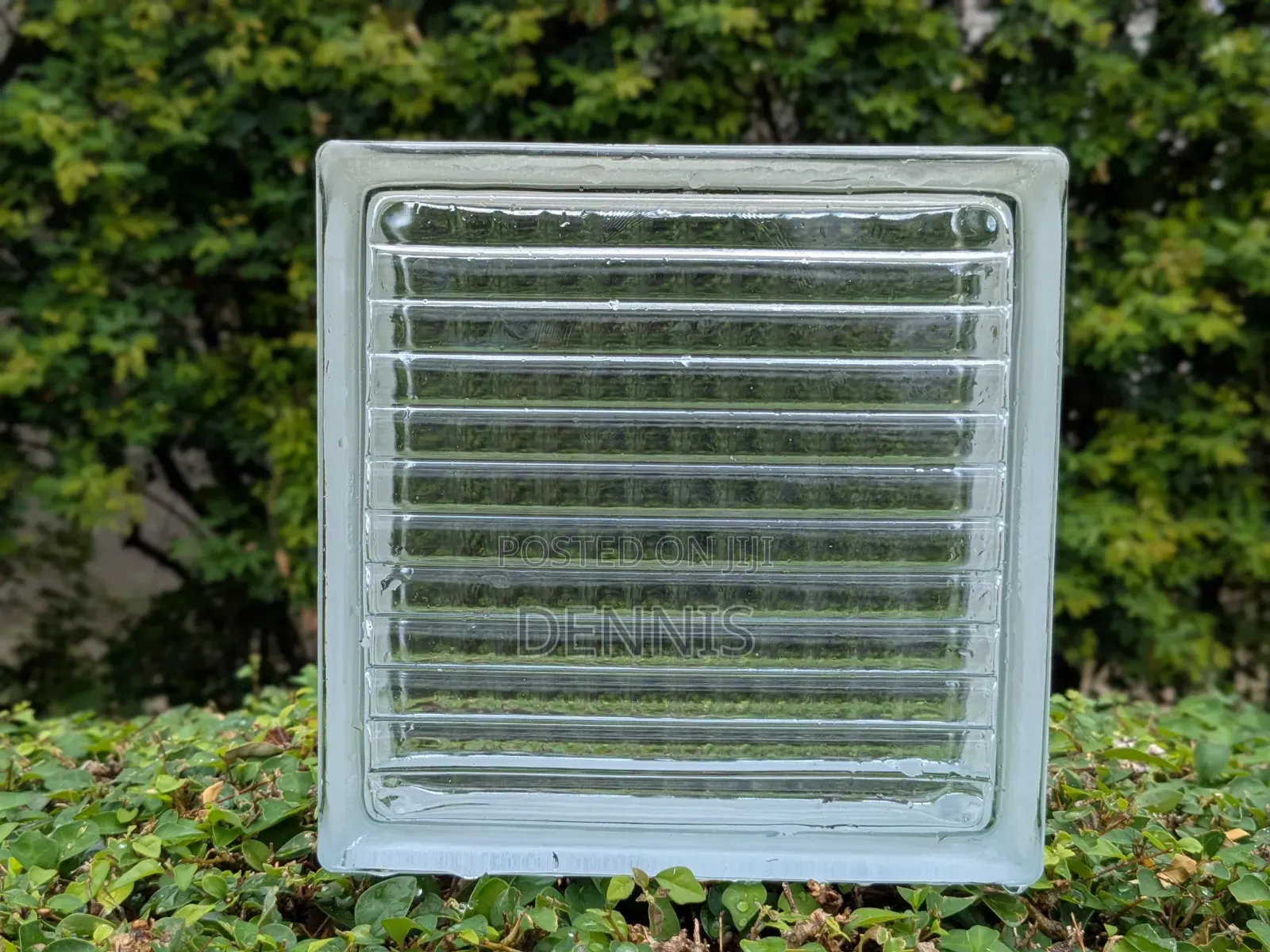 Glass Blocks Clear Size 19x19x8cm
