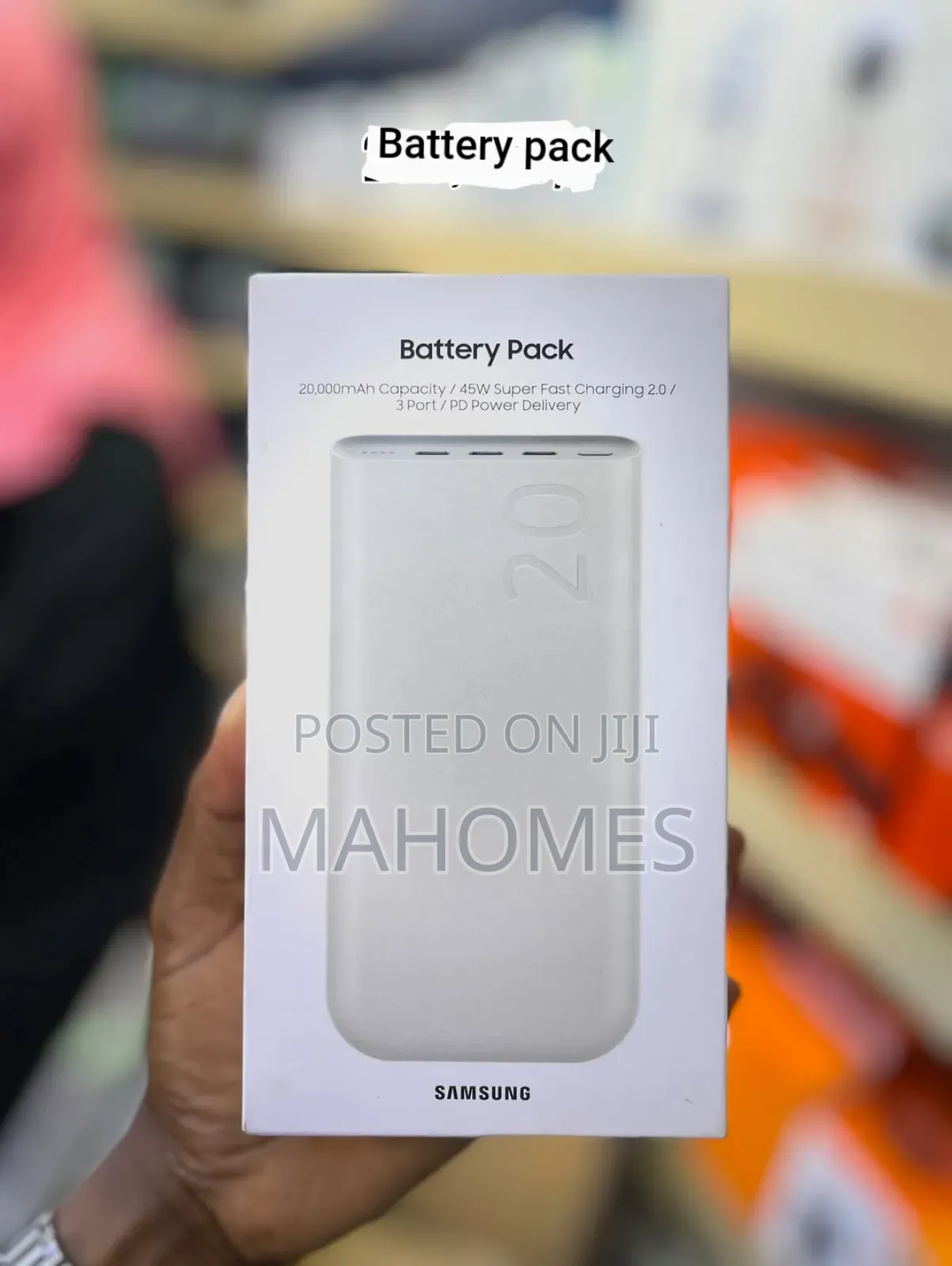 Samsung Battery Pack 20,000mah