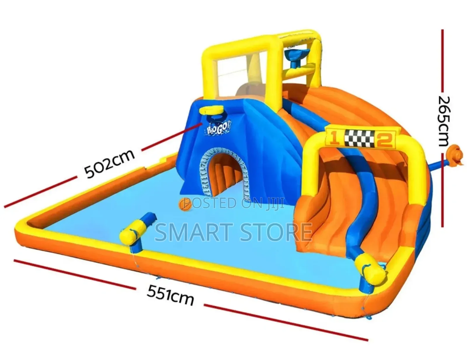 Inflatable Double Water Slide – 502cm