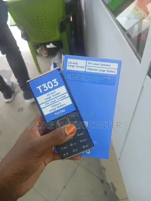 New Tecno T301 Black
