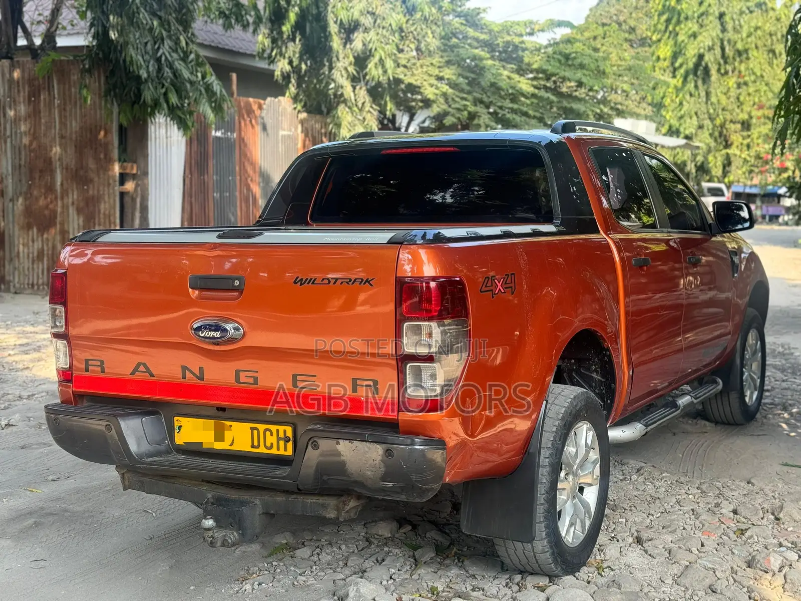 Ford Ranger Wildtrak 2014 Orange