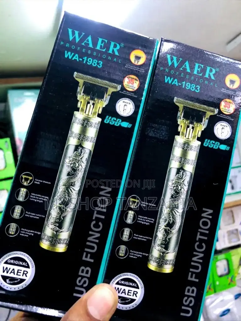 New Waer Professional Wa-1983 Hair Trimmer, Rechargeable Trimmer