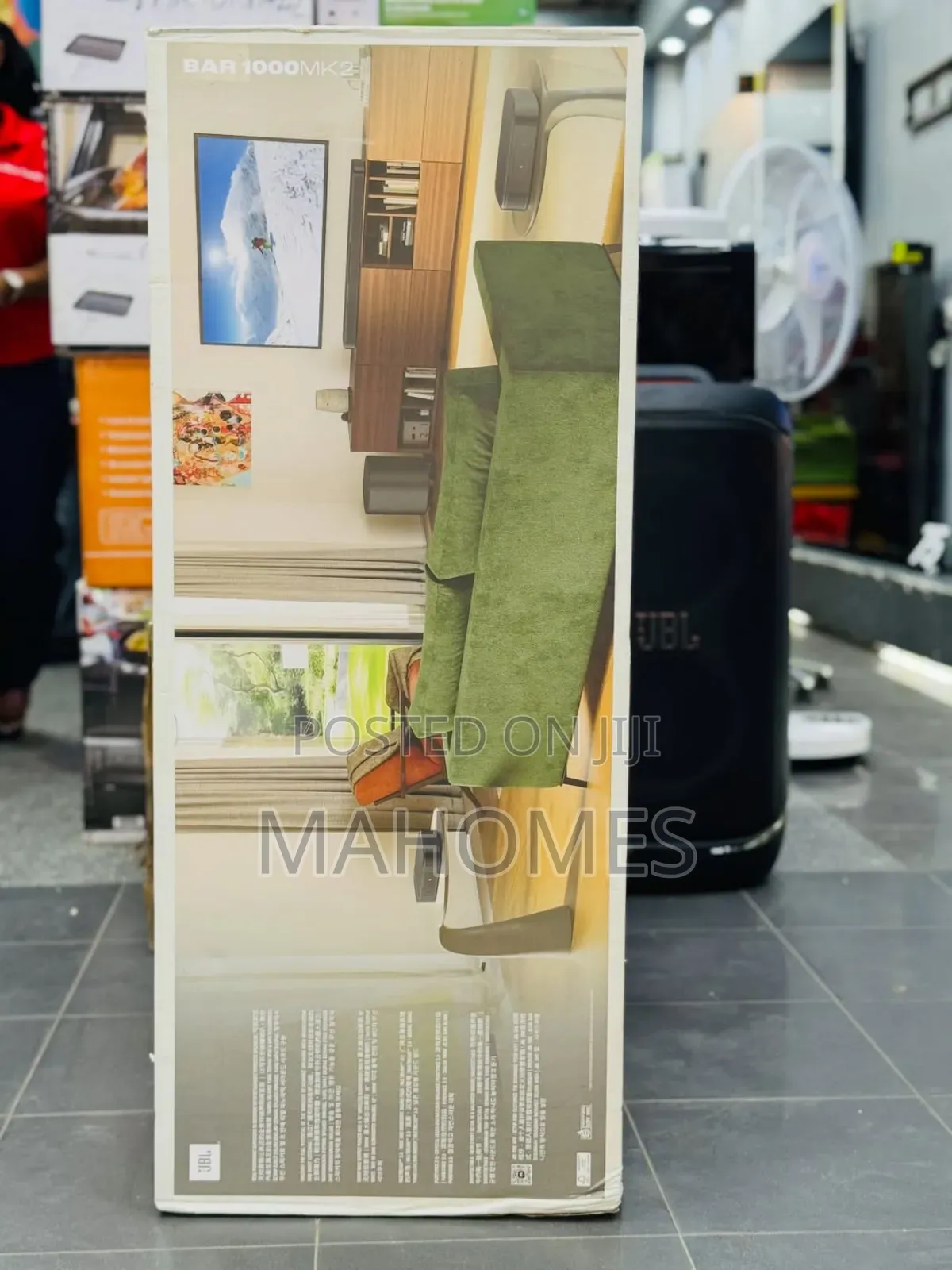 JBL Bar 1000mk2 Is a 7.1.4 Channel Soundbar System