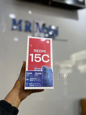 New Xiaomi Redmi 15C 4G 256 GB Black