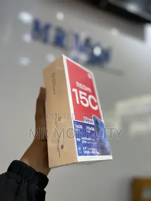 New Xiaomi Redmi 15C 4G 256 GB Black