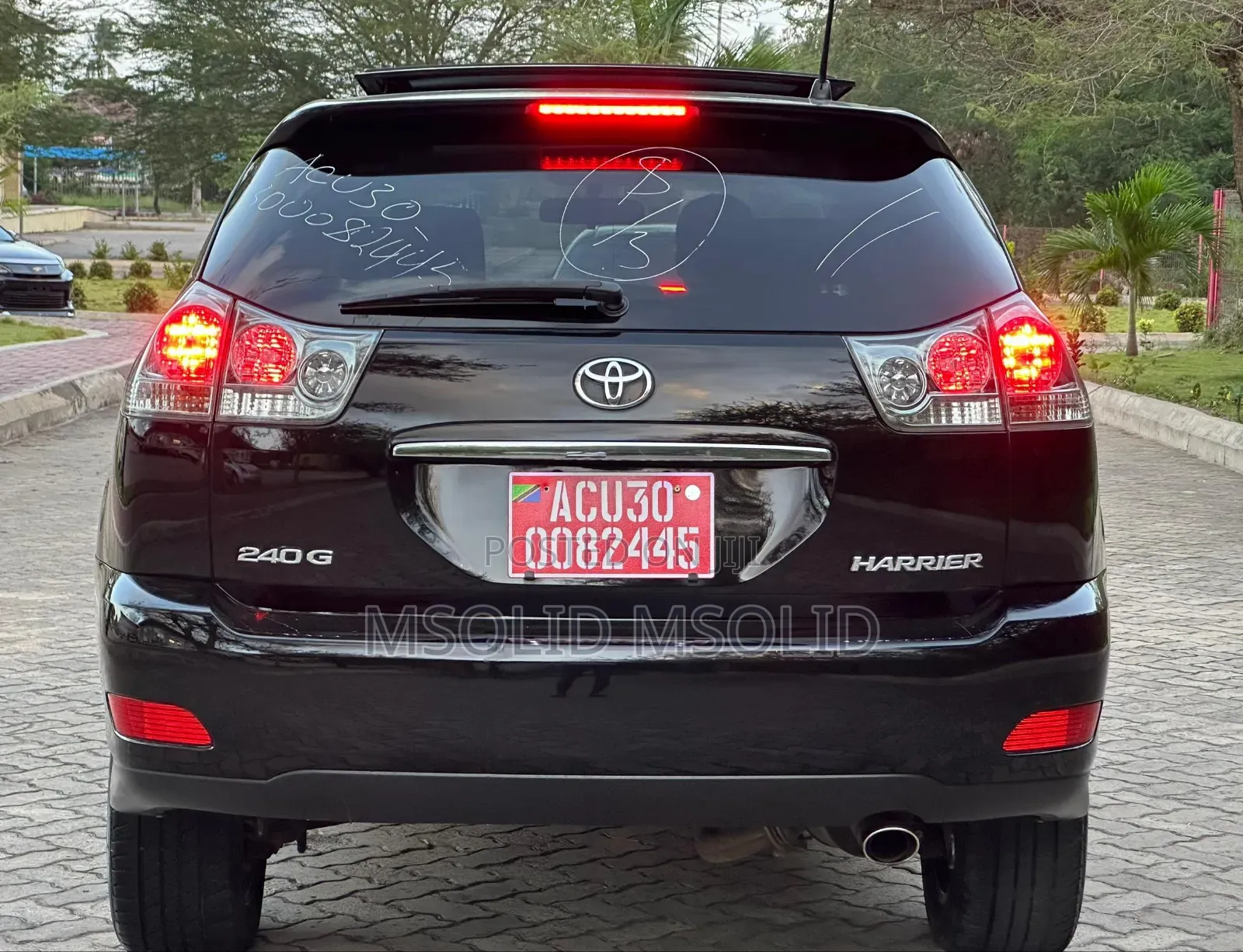 Toyota Harrier 2007 Black