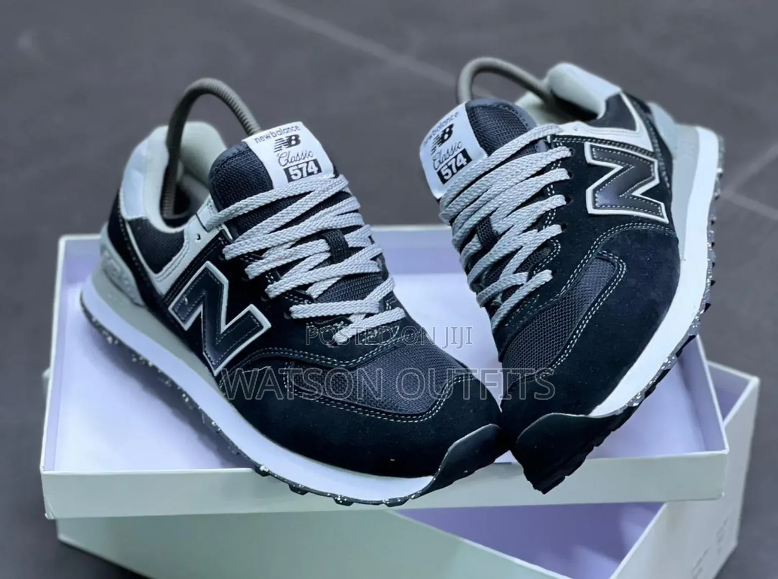 Viatu or Men's Leather Shoes Original Very Royal Classic New Balance