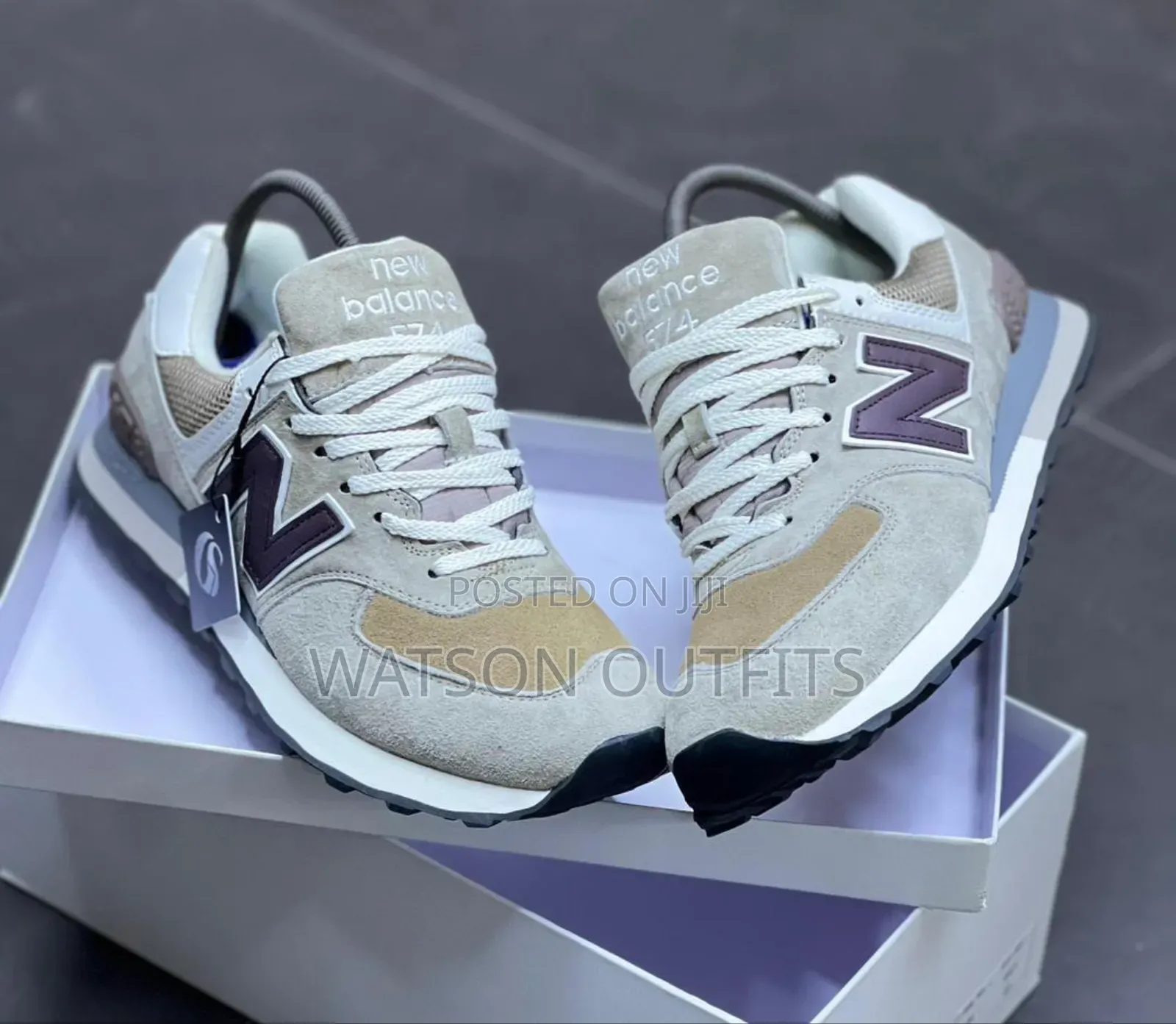 Viatu or Men's Leather Shoes Original Very Royal Classic New Balance