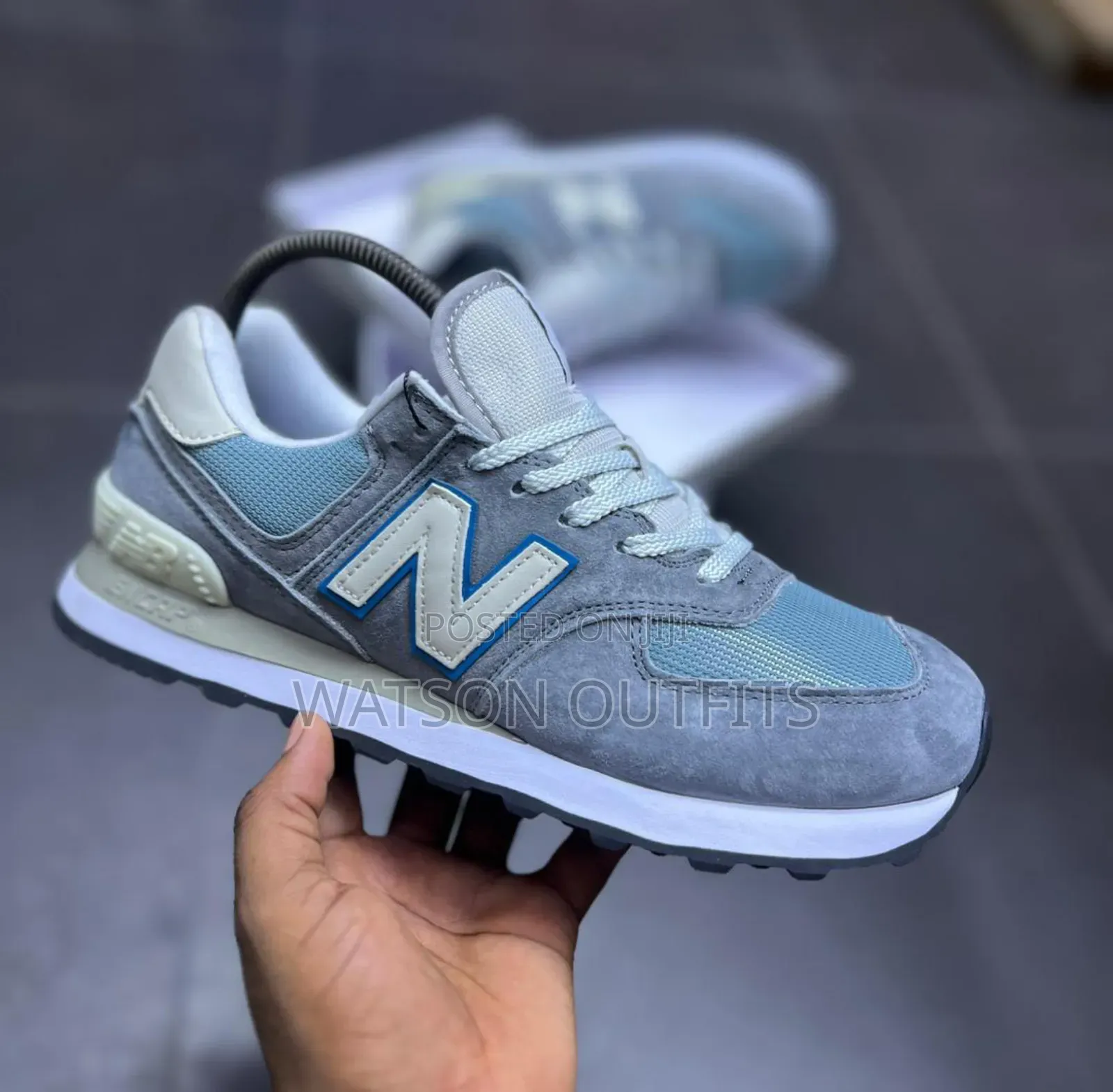 Viatu or Men's Leather Shoes Original Very Royal Classic New Balance