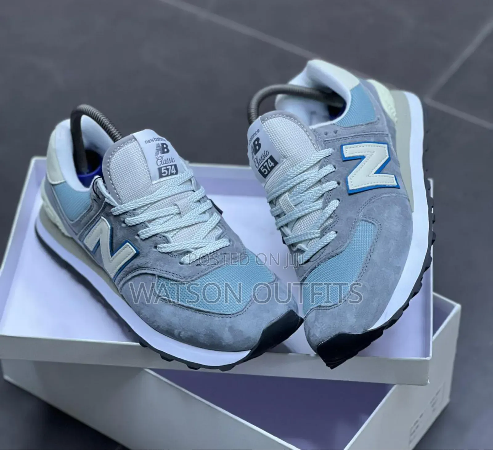 Viatu or Men's Leather Shoes Original Very Royal Classic New Balance