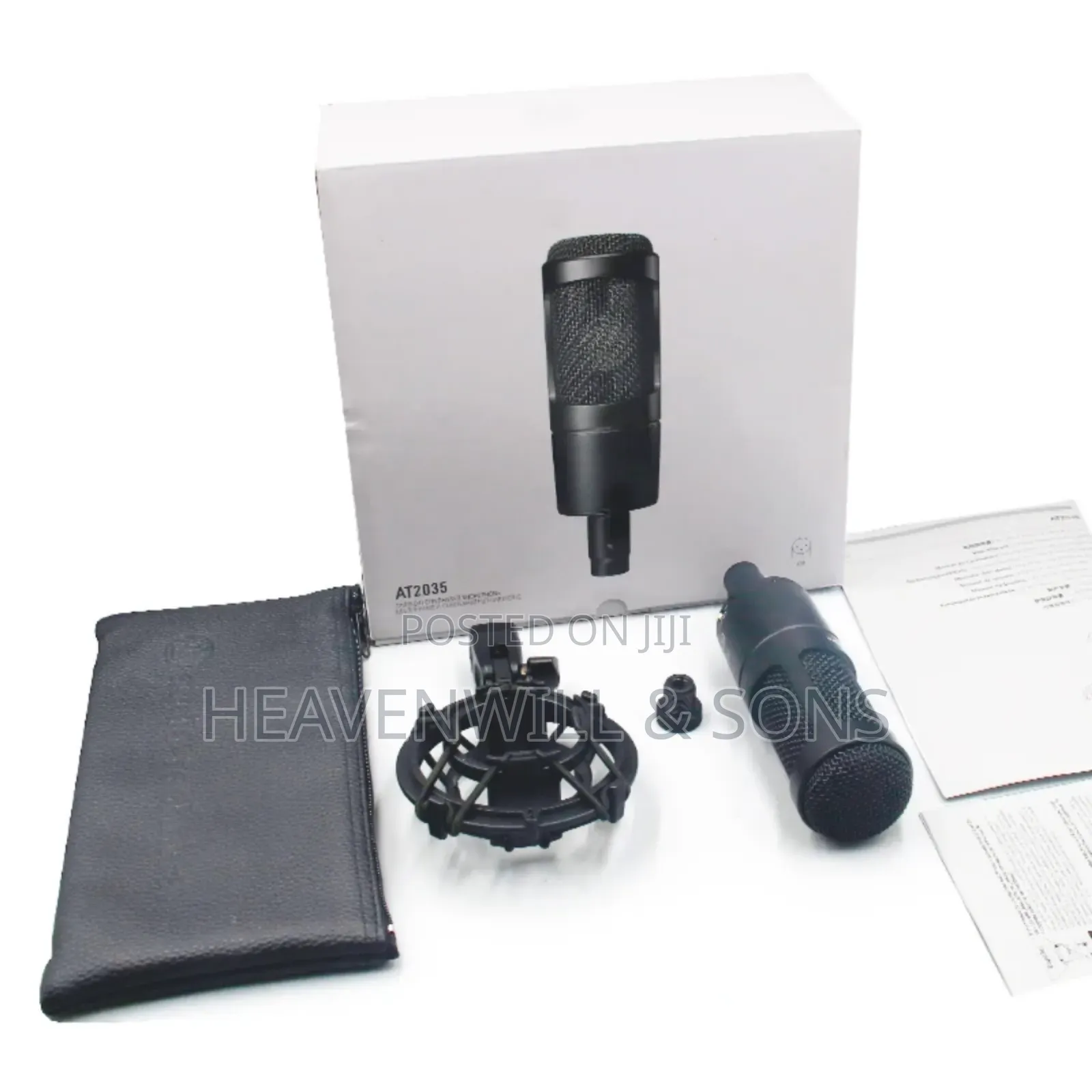 At2035 Professional Studio Condenser Microphone – Studio Sound Quality